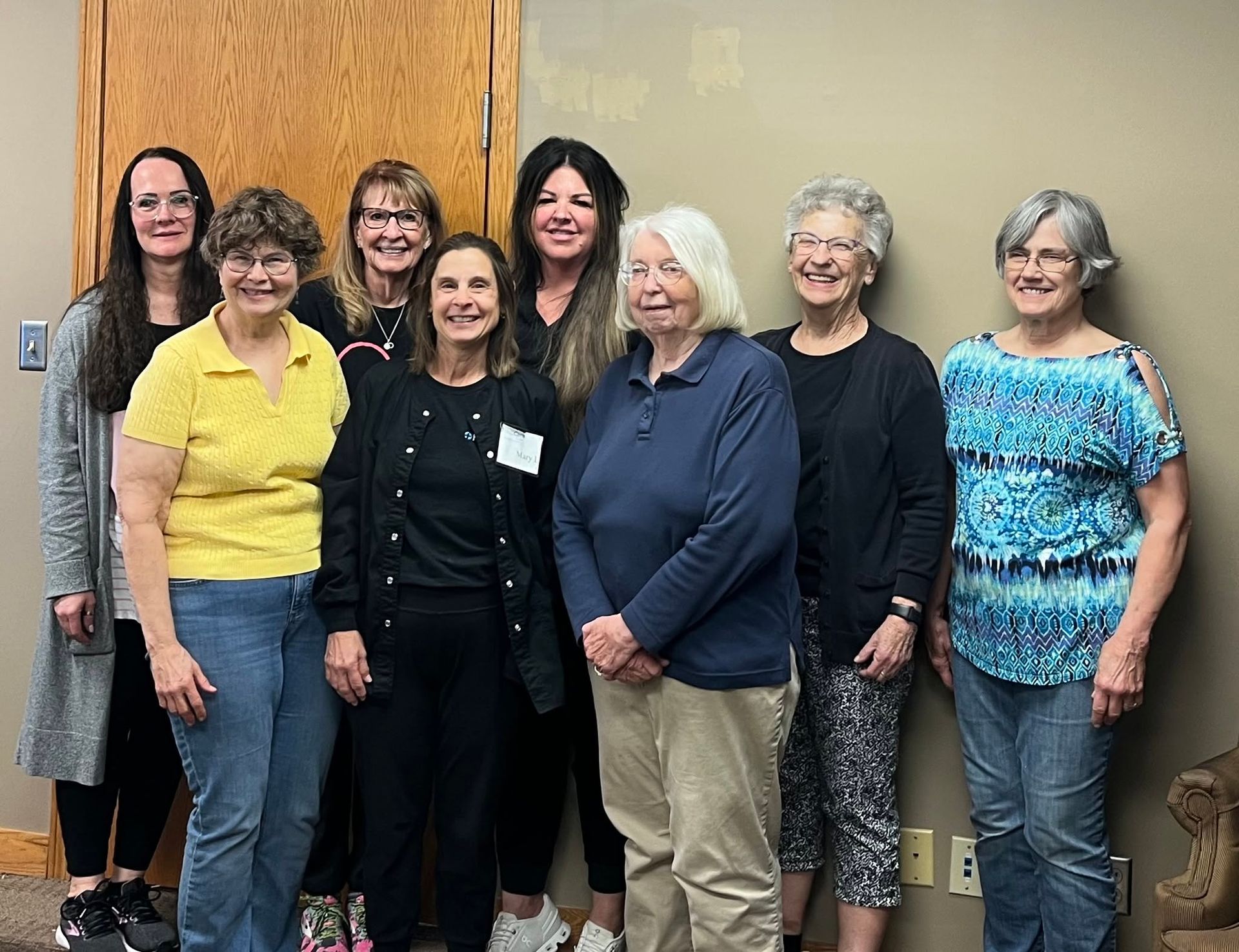 A group of HelpCare Clinic staff and volunteers